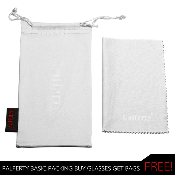 Ralferty Women's Rimless Flat Top Polygon Acetate Eyeglasses R83600 Rimless Ralferty