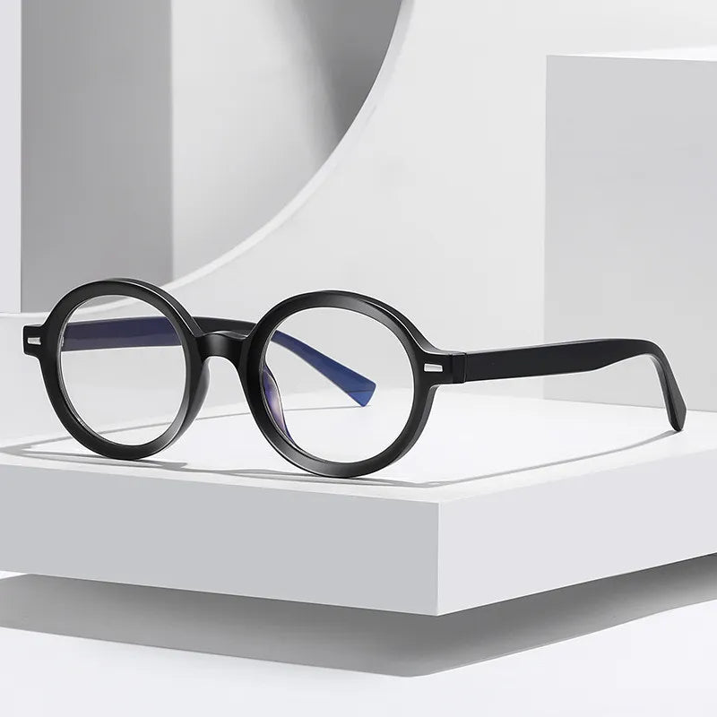 Kocolior Unisex Full Rim Oval Acetate Hyperopic Reading Glasses 2092 Reading Glasses Kocolior