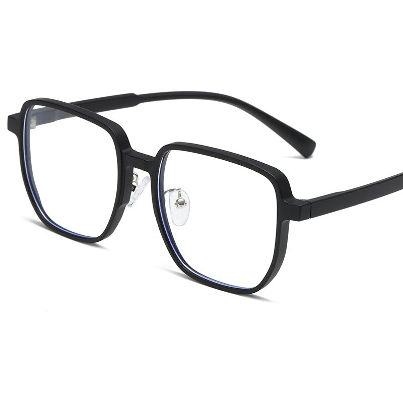 Reven Jate Unisex Full Rim Square Tr 90 Acetate Eyeglasses 81293 Full Rim Reven Jate C2  
