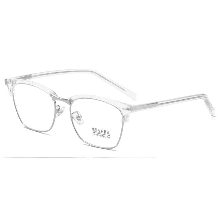 Kansept Unisex Full Rim Square Tr 90 Alloy Eyeglasses K9066 Full Rim Kansept   