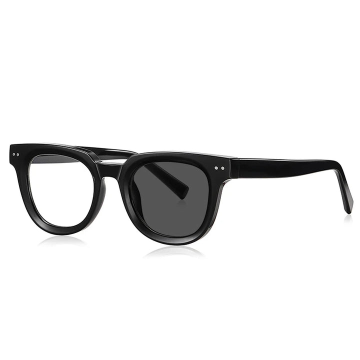 Kocolior Unisex Full Rim Square Acetate Hyperopic Reading Glasses 2120 Reading Glasses Kocolior Photochromic B 0 