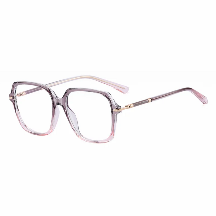Ralferty Women's Full Rim Square Acetate Eyeglasses 82248