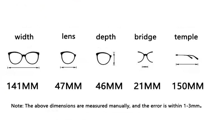 Hewei Unisex Full Rim Oval Square Titanium Acetate Eyeglasses 482141 Full Rim Hewei