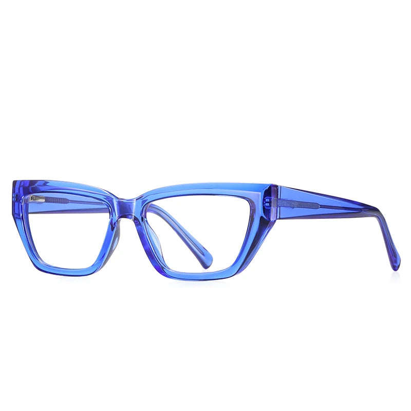 Vicky Unisex Full Rim Square Cat Eye Tr 90 Titanium Reading Glasses 2155 Reading Glasses Vicky