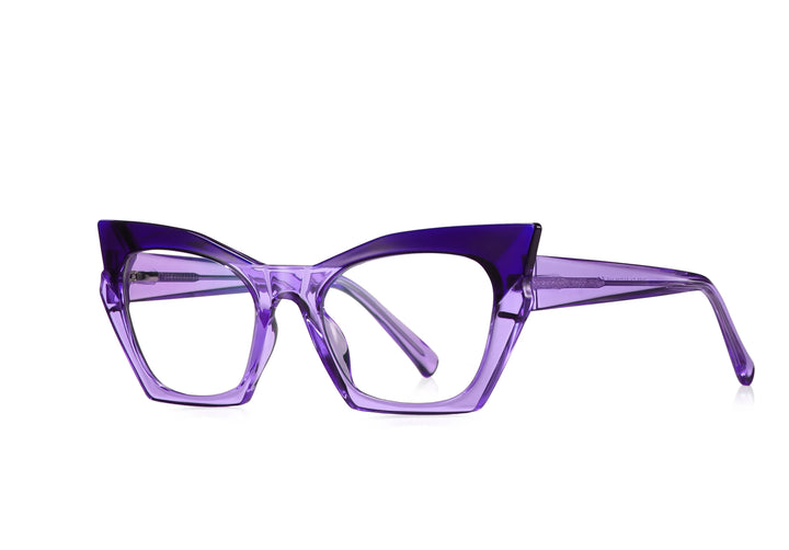 Vicky Unisex Full Rim Tr 90 Titanium Cat Eye Reading Glasses 2158 Reading Glasses Vicky