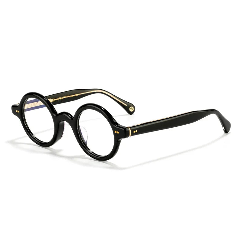 Nobler Unisex Full Rim Round Acetate Eyeglasses 841059 Full Rim Nobler C1