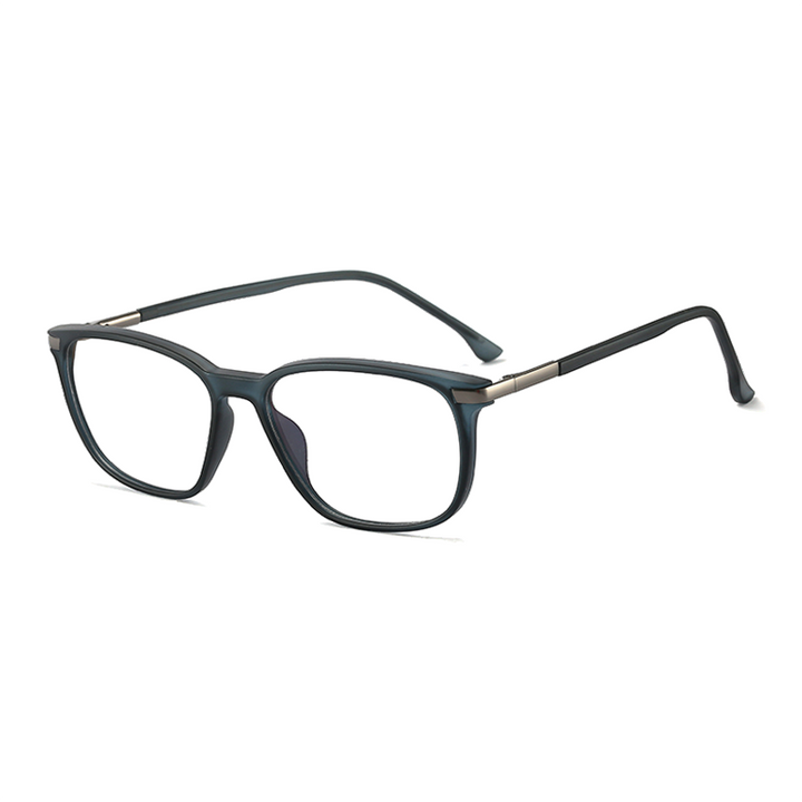 Ralferty Men's Full Rim Square Tr 90 Acetate Eyeglasses F95363 Full Rim Ralferty China C5 Blue
