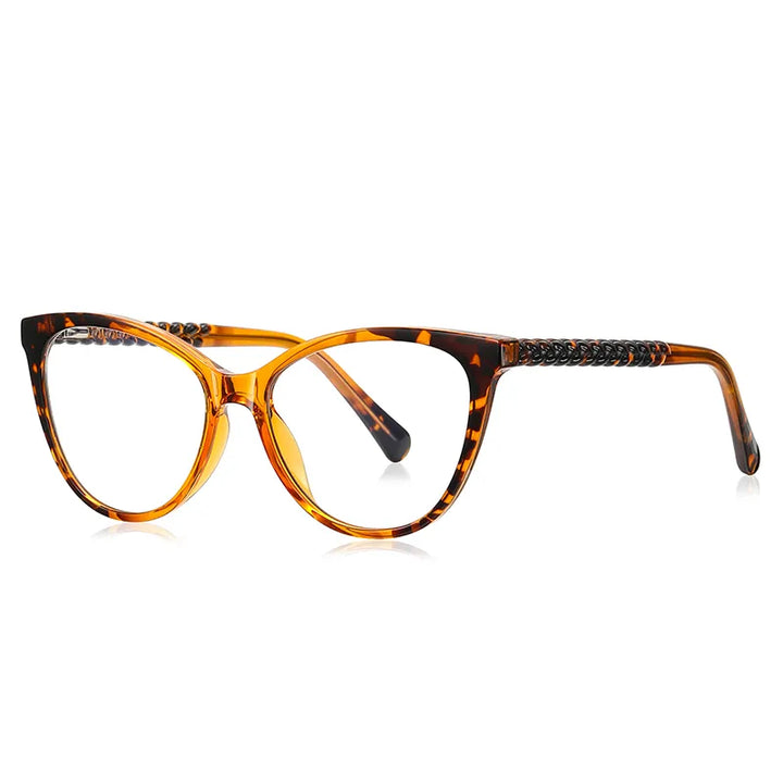 Vicky Unisex Full Rim Tr 90 Stainless Steel Cat Eye Reading Glasses 2136 Reading Glasses Vicky PFD2136-C3 0 