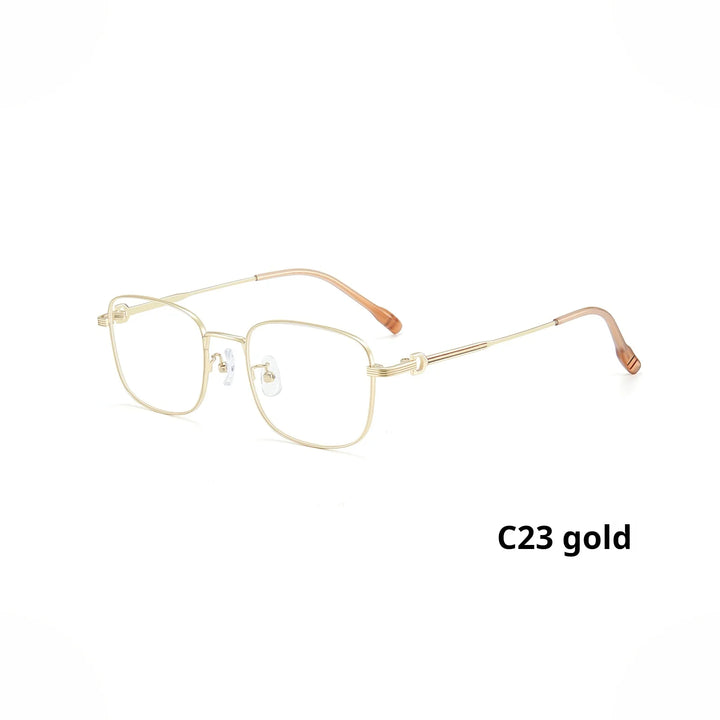 Momoja Unisex Full Rim Square Alloy Eyeglasses 758232