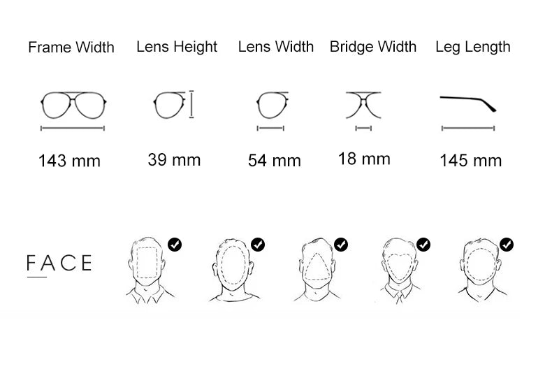Krasivyy Men's Semi Rim Square Titanium Eyeglasses 350027