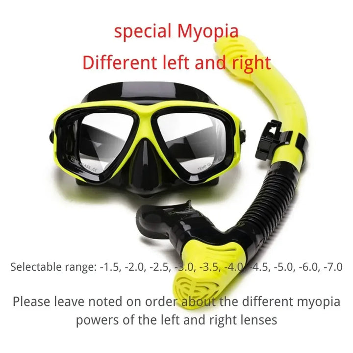 Aleefa Unisex Goggle Plastic Resin Lens Pc Silicone Swim Mask 64306
