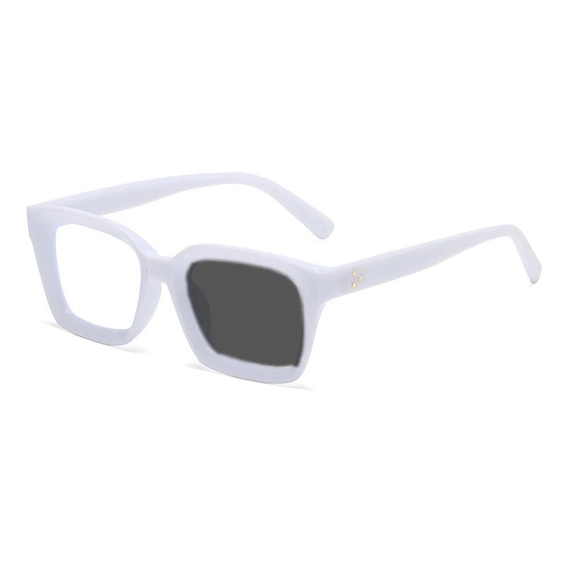 Kocolior Unisex Full Rim Square Acetate Hyperopic Reading Glasses 4913 Reading Glasses Kocolior