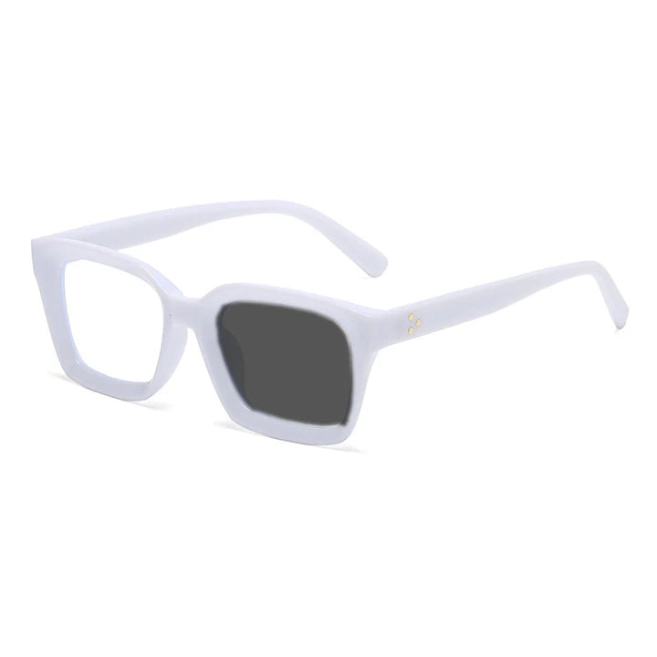 Kocolior Unisex Full Rim Square Acetate Hyperopic Reading Glasses 4913 Reading Glasses Kocolior