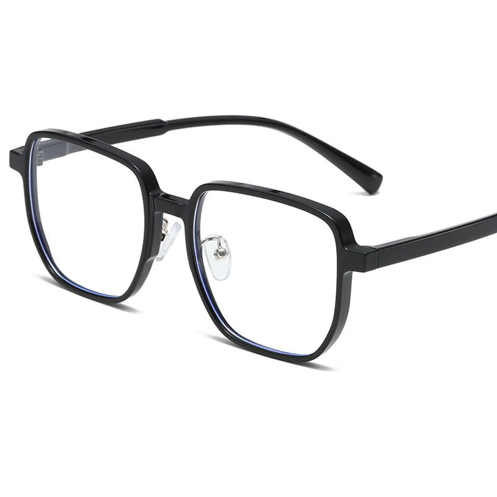 Reven Jate Unisex Full Rim Square Tr 90 Acetate Eyeglasses 81293 Full Rim Reven Jate C1  