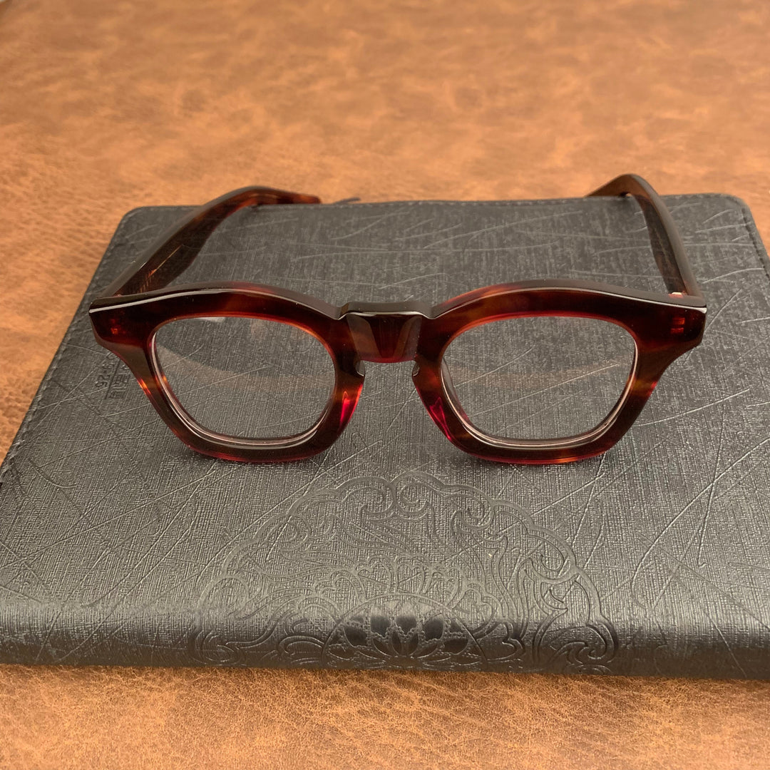 Cubojue Unisex Full Rim Square Acetate Presbyopic Reading Glasses 5024145v Reading Glasses Cubojue