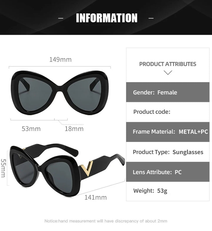 CCspace Women's Full Rim Butterfly Tr 90 Alloy Reading Glasses 802579