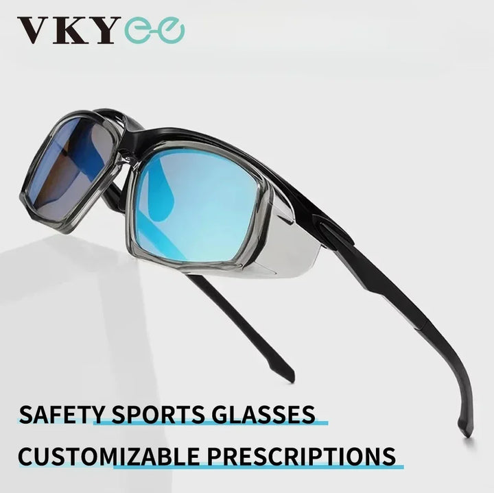 Vicky Unisex Full Rim Square Tr 90 Silicone Sport Sunglasses Reading Glasses Vicky