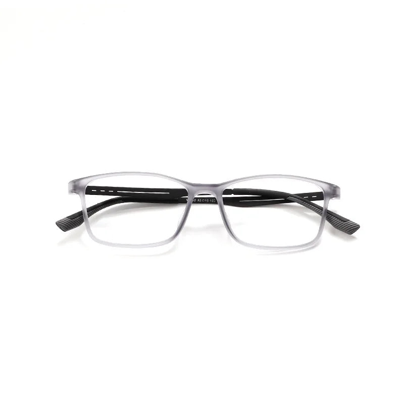 Xbora Unisex Full Rim Square Tr 90 Titanium Eyeglasses 2010
