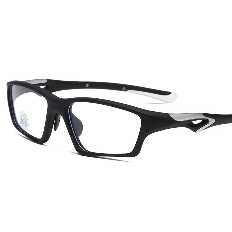 Reven Jate Men's Full Rim Rectangle Plastic Eyeglasses 81278 Full Rim Reven Jate C2  