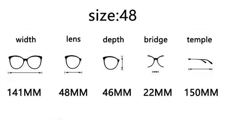 Hewei Unisex Full Rim Square Oval Acetate Eyeglasses 0034 Full Rim Hewei