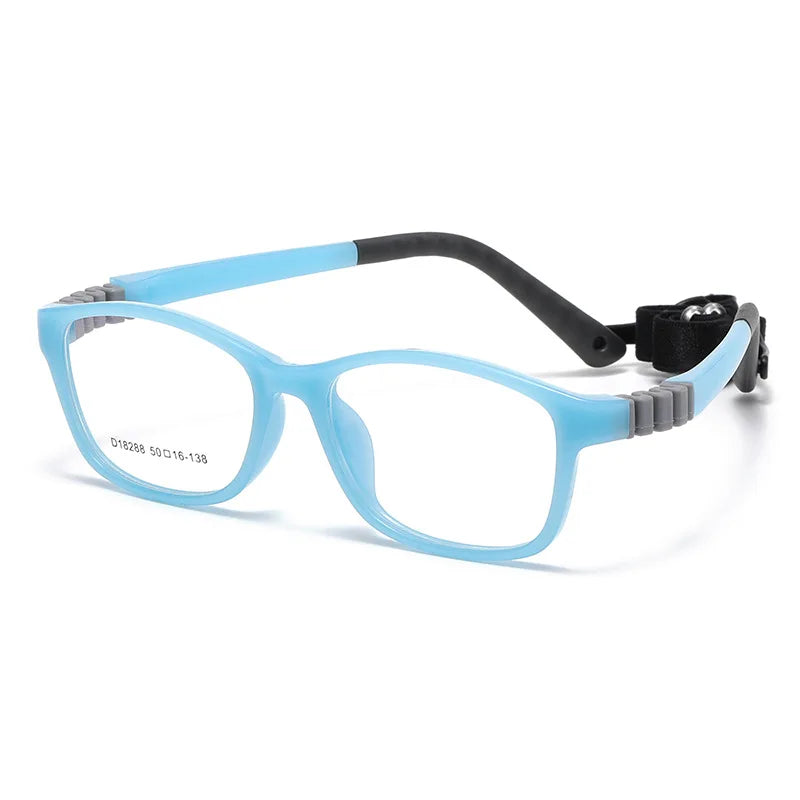 Vicky Unisex Children's Full Rim Square Tr 90 Titanium Eyeglasses 4182 Full Rim Vicky D18288-C5 CHINA