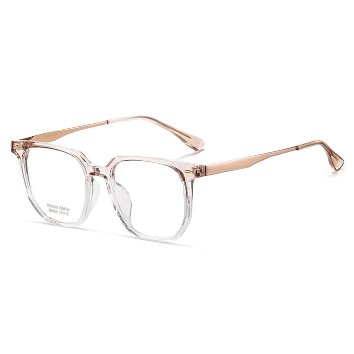 Reven Jate Unisex Full Rim Square Plastic Eyeglasses 8004 Full Rim Reven Jate C9