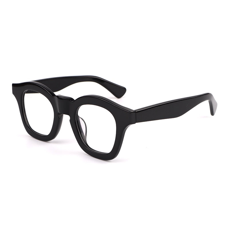 Cubojue Unisex Full Rim Square Acetate Presbyopic Reading Glasses 5024145v Reading Glasses Cubojue