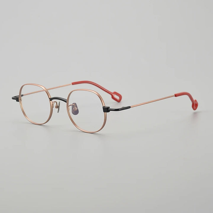 Muzz Unisex Full Rim Square Titanium Eyeglasses Mu1001 Full Rim Muzz C1