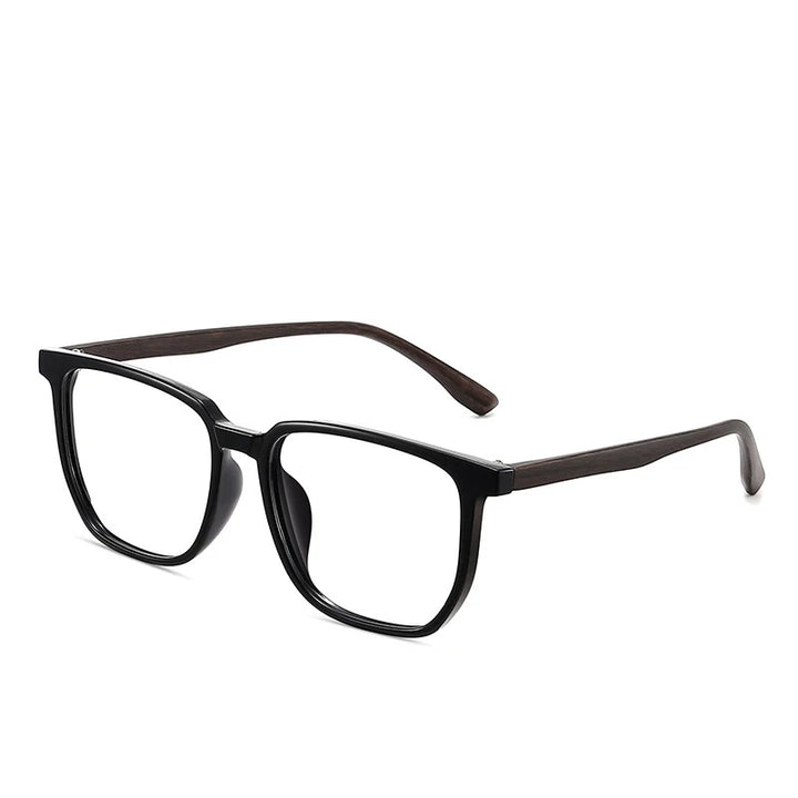 Xbora Unisex Full Rim Square Tr 90 Eyeglasses 75233
