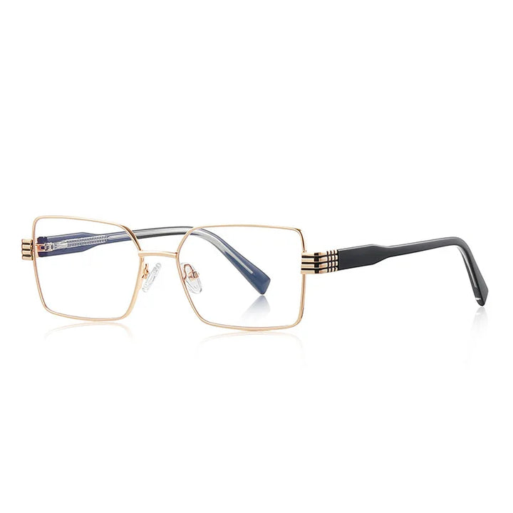 CCspace Women's Full Rim Square Tr 90 Alloy Reading Glasses 310897