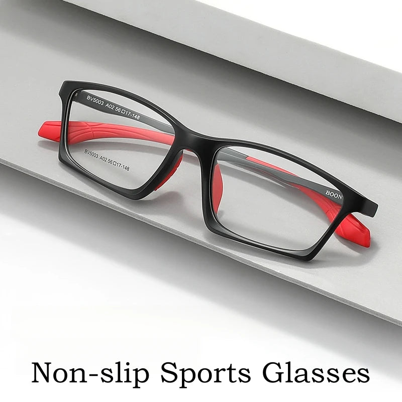 Yimaruili Unisex Full Rim Square Polycarbonate Sport Eyeglasses Y5003 Full Rim Yimaruili Eyeglasses