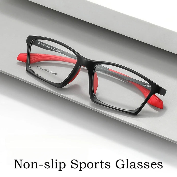 Yimaruili Unisex Full Rim Square Polycarbonate Sport Eyeglasses Y5003 Full Rim Yimaruili Eyeglasses