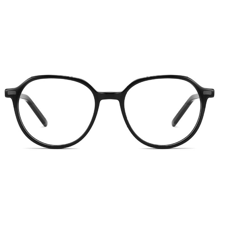 Chashma Unisex Children's Full Rim Oval Acetate Spring Hinge Eyeglasses 9043 Full Rim Chashma
