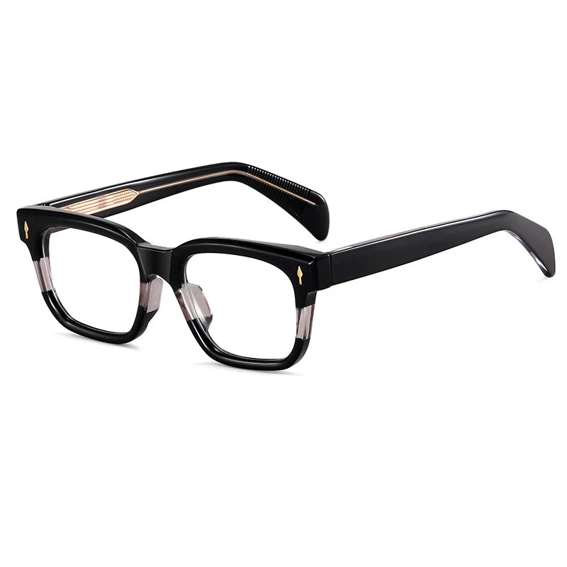 Xbora Unisex Full Rim Square Thick Tr 90 CP Eyeglasses  82194