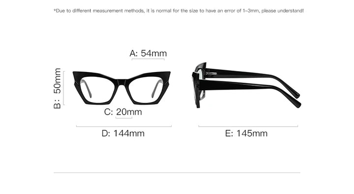 Vicky Unisex Full Rim Tr 90 Titanium Cat Eye Reading Glasses 2158 Reading Glasses Vicky
