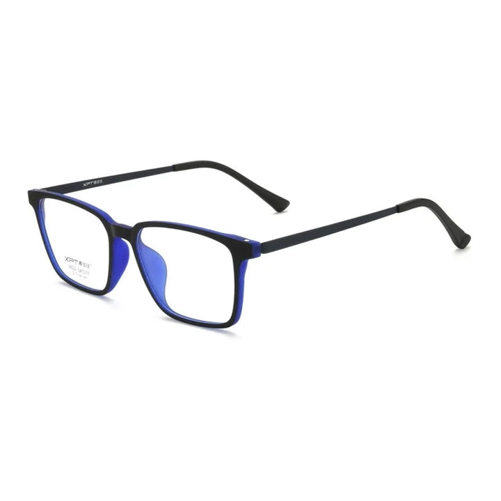 Hdcrafter Unisex Full Rim Square Tr 90 Titanium Eyeglasses 919822