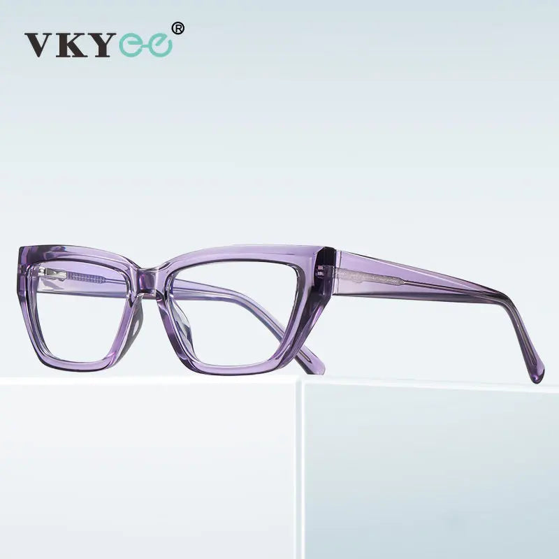 Vicky Unisex Full Rim Square Cat Eye Tr 90 Titanium Reading Glasses 2155 Reading Glasses Vicky