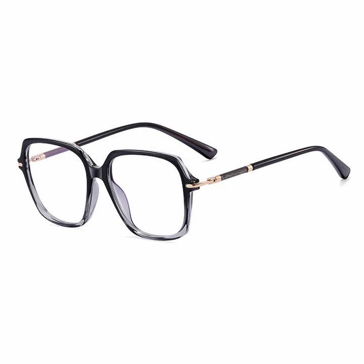 Ralferty Women's Full Rim Square Acetate Eyeglasses 82248