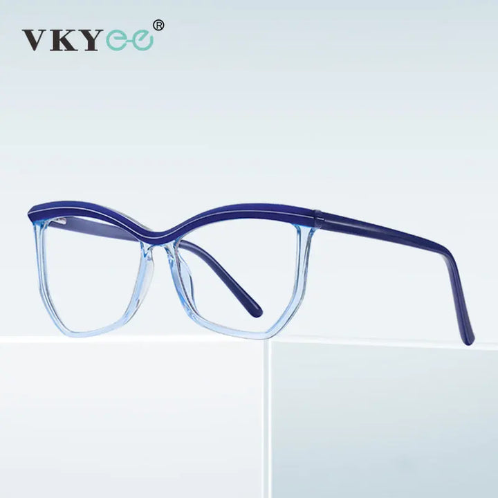 Vicky Unisex Full Rim Square Tr 90 Stainless Steel Reading Glasses 2161 Reading Glasses Vicky