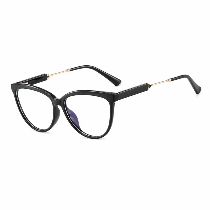 Ralferty Women's Full Rim Square Cat Eye Acetate Eyeglasses 81080