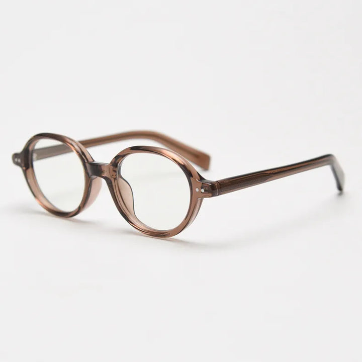 CCspace Women's Full Rim Oval Tr 90 Titanium Eyeglasses 56970 Full Rim CCspace C4Tea
