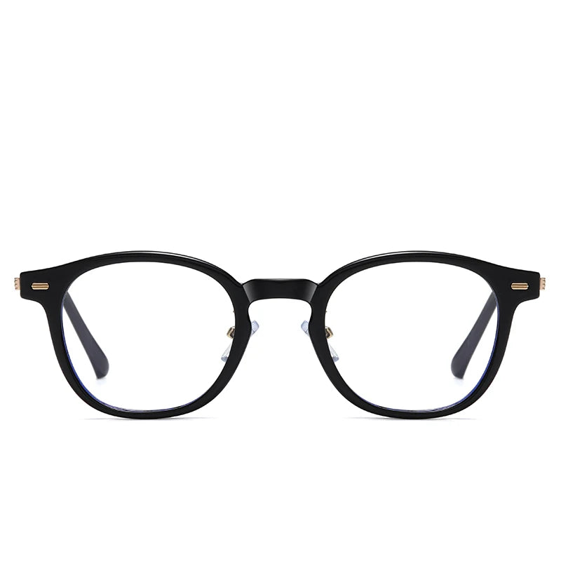 Reven Jate Unisex Full Rim Round Plastic Eyeglasses B1810 Full Rim Reven Jate