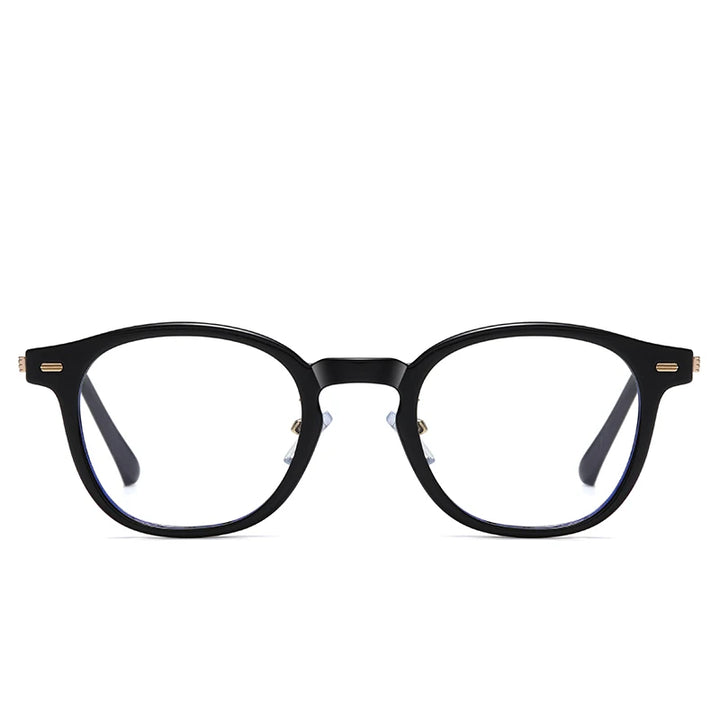 Reven Jate Unisex Full Rim Round Plastic Eyeglasses B1810 Full Rim Reven Jate