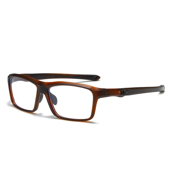 Hdcrafter Unisex Full Rim Square Tr 90 Titanium Sport Eyeglasses 81282