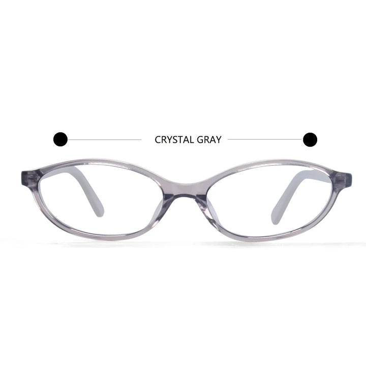 Esnbie Unisex Full Rim Oval Rectangle Acetate Eyeglasses 424078