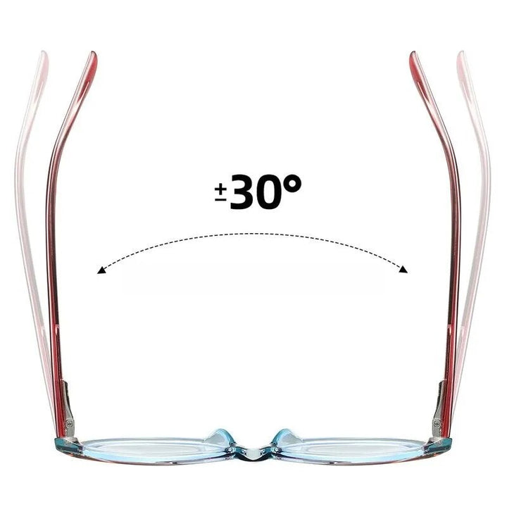 Yimaruili Women's Full Rim Cat Eye Tr 90 Acetate Eyeglasses 87224 Full Rim Yimaruili Eyeglasses