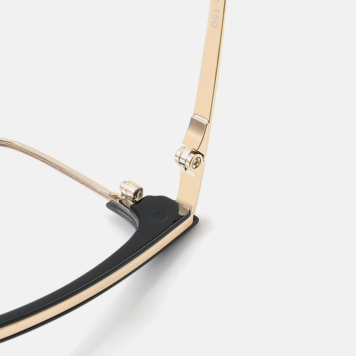 Gmei Unisex Full Rim Square Full Rim Alloy Tr 90 Eyeglasses 8207 Full Rim Gmei Optical