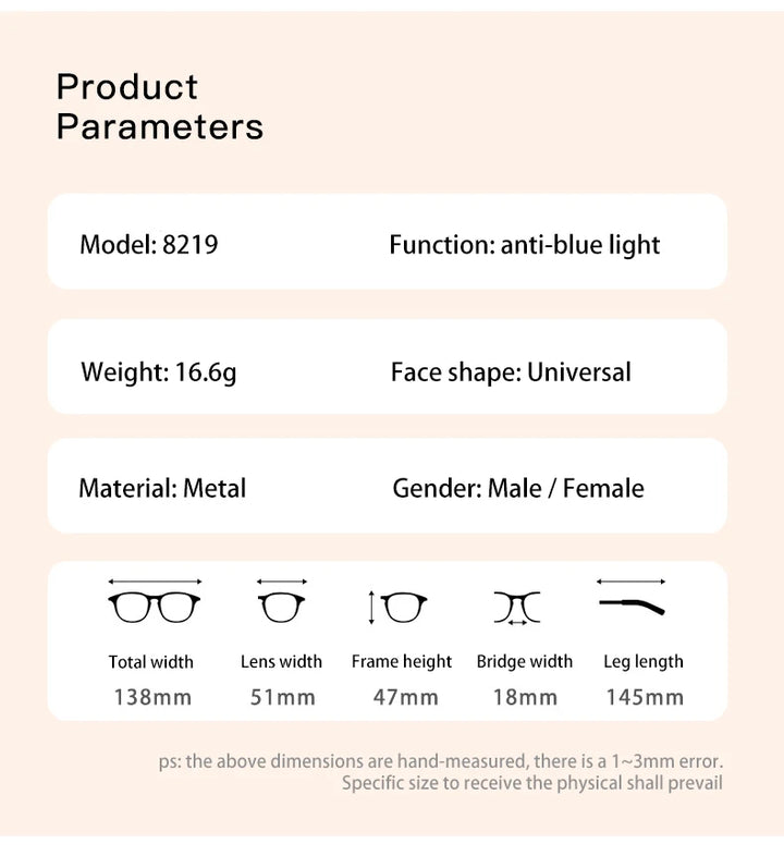 Vicky Women's Full Rim Polygon Oval Alloy Reading Glasses 318219