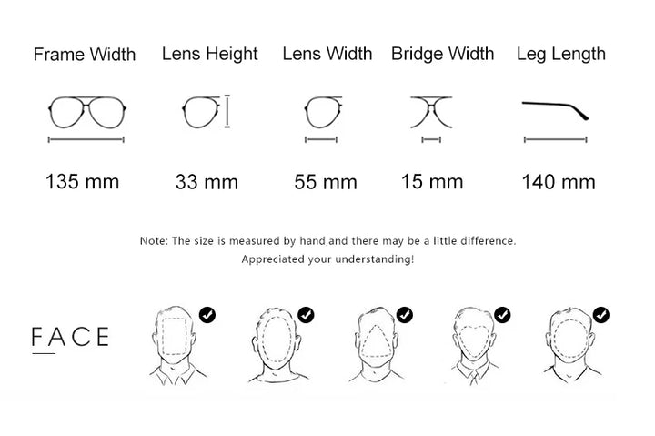 Krasivyy Women's Rimless Square Titanium Eyeglasses 3887360