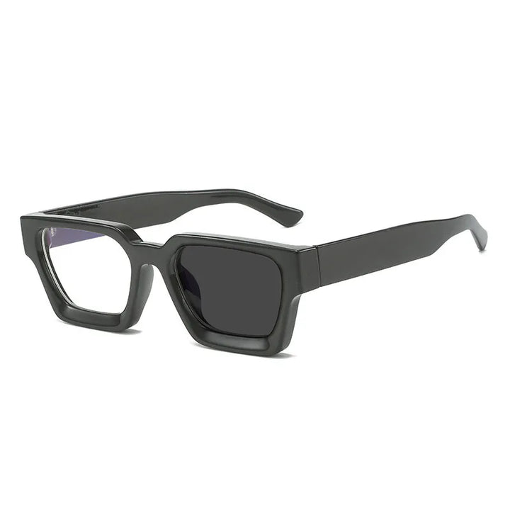 Kocolior Unisex Full Rim Square Acetate Hyperopic Reading Glasses 229402 Reading Glasses Kocolior